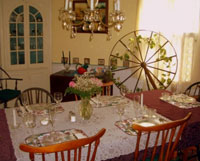 Spinning Wheel Dinning Room